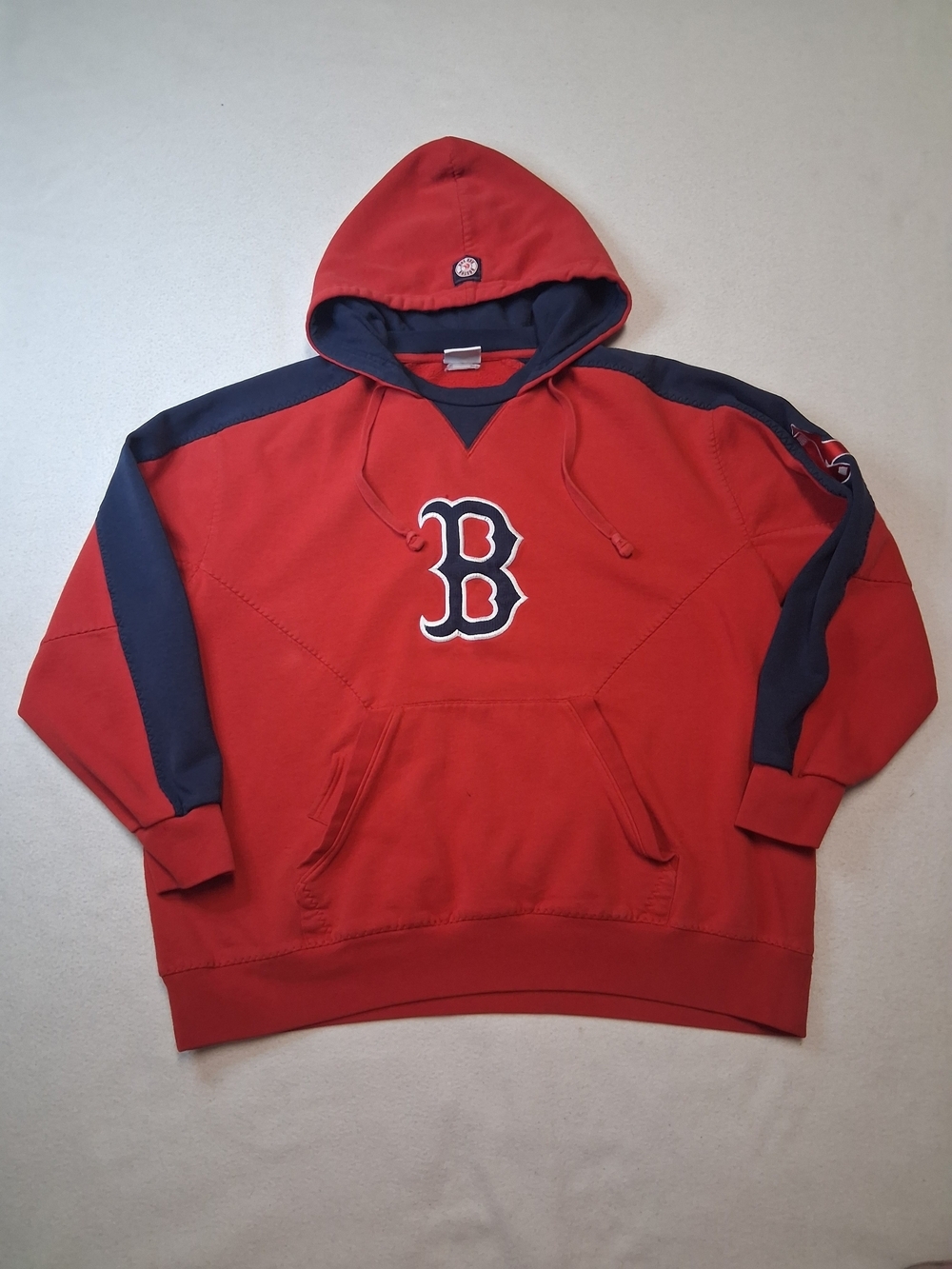 Boston Red Sox Vintage Red Pullover Hoodie